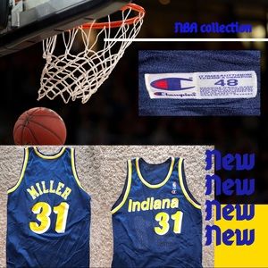 🏀RETRO 90s REGGIE MILLER (CHAMPION) JERSEY🏀